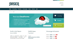 Desktop Screenshot of daseq.de